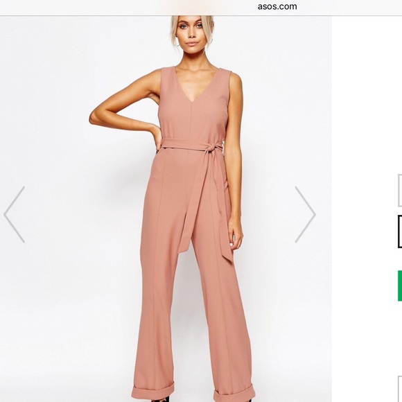 ASOS Pants - BLUSH JUMPSUIT NWT 109.00 ASOS